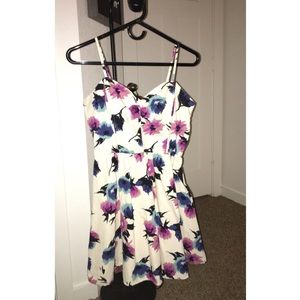 Cute and Short Floral Dress